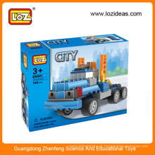3DIY Educacional monta partículas de construção clássico conjunto Bulldozer 3 blocos bloco de jogos brinquedos para crianças